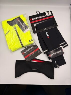 LG High-Visibility Yellow Lightweight Cycling Jacket